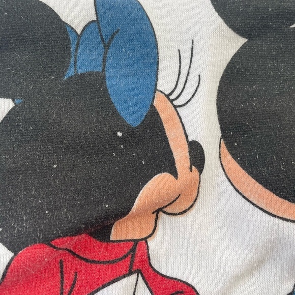 Vintage Mickey Mouse and Minnie Mouse Washington DC Cartoon 1980s Sweatshirt - Picture 7 of 7